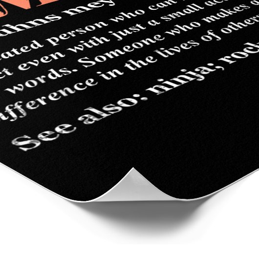 Difference Maker Definition  ポスター (角)