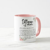 Difference Maker Definition Appreciation for her マグカップ (正面右)