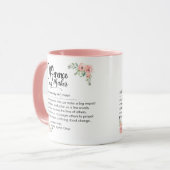 Difference Maker Definition Appreciation for her マグカップ (正面左)