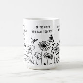 "Difference You've Made" Personalized Name Custom コーヒーマグカップ (中央)