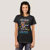 Different Is What Make You Beautiful Proud Autism Tシャツ (正面フル)