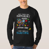 Different Is What Make You Beautiful Proud Autism  Tシャツ (正面)