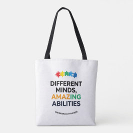 Different Minds Amazing Abilities Awareness Art トートバッグ