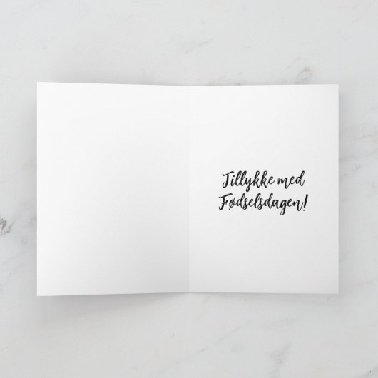 Different People Tillykke med fødselsdagen Card カード (内部)