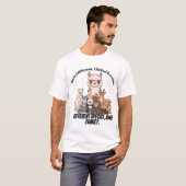 Different Species One Family Animal Art Tシャツ (正面フル)