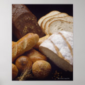 Different types of artisan bread ポスター (正面)