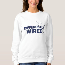 Differently Wired – Autism Awareness Month Blue  スウェットシャツ