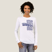 Differently Wired – Autism Awareness Month Blue トライブレンドＴシャツ (正面全体)