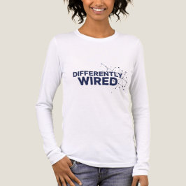 Differently Wired – Autism Awareness Month Blue  トライブレンドＴシャツ