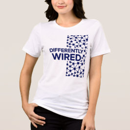 Differently Wired – Autism Awareness Month Blue トライブレンドＴシャツ