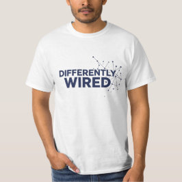 Differently Wired – Autism Awareness Month Blue  Tシャツ