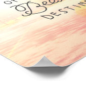 Difficult Road Lead To Beautiful Destinations ポスター (角)