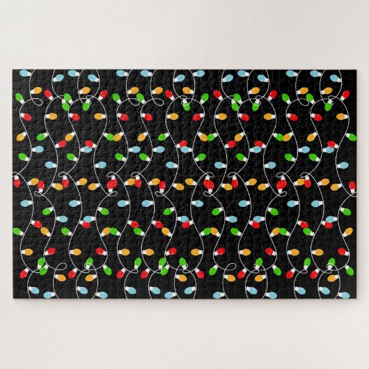 Difficult to solve Christmas Lights ジグソーパズル (横)