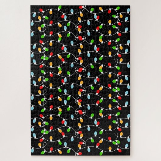 Difficult to solve Christmas Lights ジグソーパズル (縦)