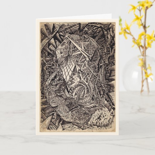 Diffracted (cavern dweller)  カード (黄色い花)