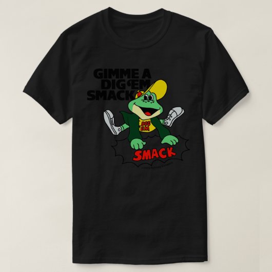 Dig Em Smacksヴィンテージ Tシャツ (デザイン正面)