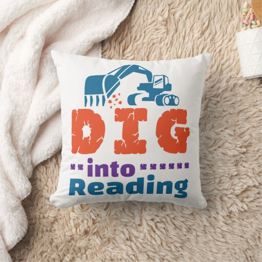 Dig Into 読's Librarian Library クッション (ブランケット)