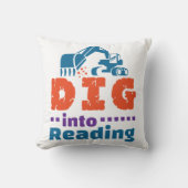 Dig Into 読's Librarian Library クッション (正面)