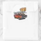 Dig My Duster 3"シール ラウンドシール (バッグ)