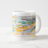 DigAI Breeze of Medallion Jumbo Mug ジャンボコーヒーマグカップ (正面右)