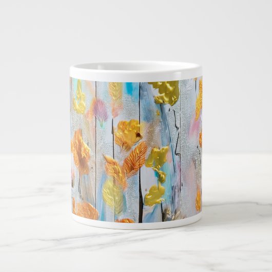 DigAI Golden Jubilee Botanicals Jumbo Mug ジャンボコーヒーマグカップ (正面)