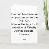 DigbyのCristmasカード! シーズンカード (裏面)