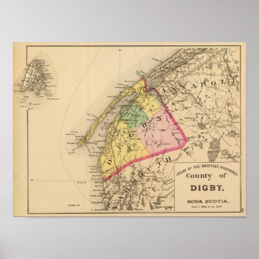 Digby Co、NS ポスター (正面)