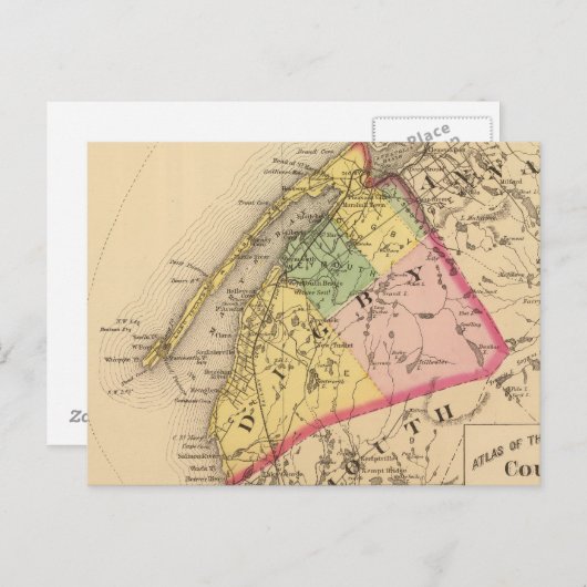 Digby Co、NS ポストカード (正面/裏面)