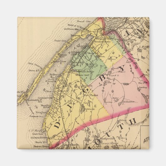 Digby Co、NS マグネット (正面)