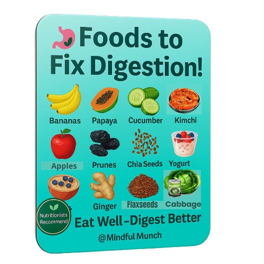 🌿Digestive Health Fridge Magnet  マグネット