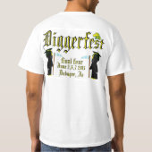 Diggerfest 4 tシャツ (裏面)