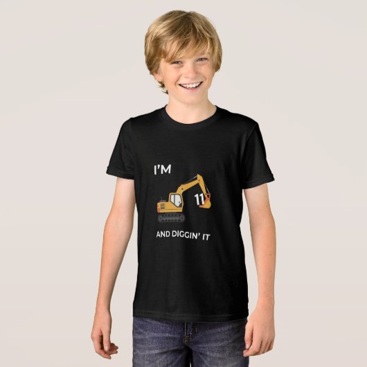 Diggin' It 誕生日 | 何歳でもTシャツ トライブレンドTシャツ (正面全面)