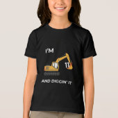 Diggin' It 誕生日 | 何歳でもTシャツ トライブレンドTシャツ (正面)