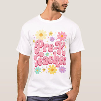 Diggin Kindergarten 建設トラックの男の子バックプリント Tシャツ