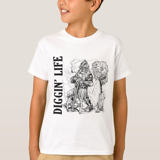 Diggin' Life キッズTシャツ Tシャツ (正面)