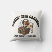 Diggin' The Classics - Jack Russell Vinyl Co. クッション (裏面)