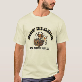 Diggin' The Classics - Jack Russell Vinyl Co. Tシャツ