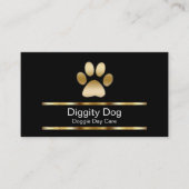 Diggity Dog ビジネスカード (正面)