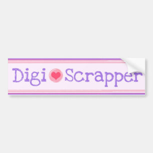 Digi Scrapper バンパーステッカー