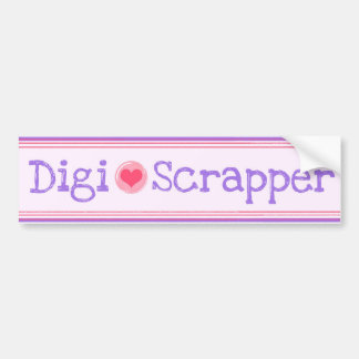 Digi Scrapper バンパーステッカー