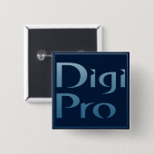 DigiPro Logo Button 缶バッジ (正面&裏面)