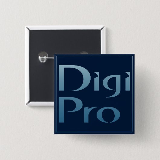 DigiPro Logo Button 缶バッジ (正面&裏面)
