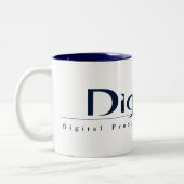 DigiPro_Logo_Mag ツートーンマグカップ (左)