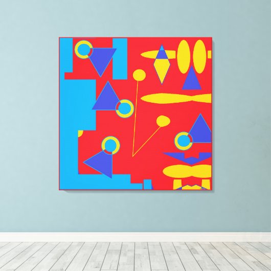 Digisketch 24-A キャンバスプリント (インサイチュ (ウッドフロア))