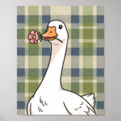 Digital and Physical Print with Cute Duck  ポスター (正面)
