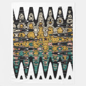 digital art birds フリースブランケット (正面)