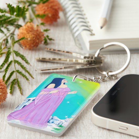 Digital Art Keychain キーホルダー (正面右)