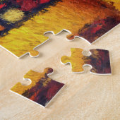 Digital art puzzle - parrot at a zoo ジグソーパズル (側面)