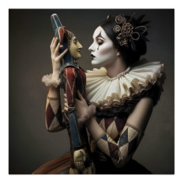 digital artwork print ポスター