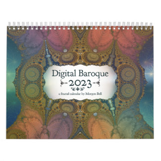Digital Baroque 2023フラクタル・カレンダー カレンダー